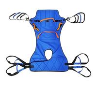 Deskium Lift Sling with Head Support, Commode Opening, for Patient Transfers