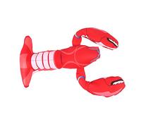 Deskium Lobster Squeaky Toy for Pets, Soft Chewing Toy, Cute Realistic Plush Pet Toy with Squeaker, PP Cotton and Oxford Cloth, Interactive Bite Toy for Daily Play