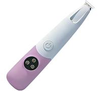 Deskium Rechargeable Pet Paw Trimmer, Low Noise Cordless Grooming Kit, Broad Blades, Anti-Slip Grip, 600Mah Battery, For Paws, Ears, Face, Butt