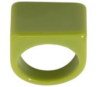 Deskium Stackable Finger Ring For Women, Thick Chunky Resin Ring, Simple Design