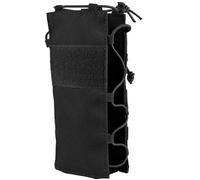 Deskium Water Bottle Holder Pouch, 1000D Nylon Hydration Carrier (7.9"x3.3"x2"), Adjustable Drawstring Water Bottle Sleeve for Hiking, Camping & Outdoor Activities, Fits Most Standard Bottles