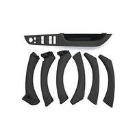 DESKONLOVE Door Handle for BMW E90 E91 for BMW 3 Series 2004-2012 for Sedan Pull Trim Cover Car LHD RHD Original Interior Inner Door Handle Panel Kit(37.5 cm Black RHD)