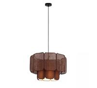 Deskps,Ps, Restaurant Rattan Art, Tea Room Study Room Decolightifixture, Bar Table Ceilihangilantern Indoor for Kitchen Island Dining(50Cm)/ Color/40Cm