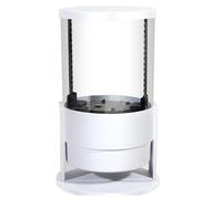 Desktop 3D Hologram Fan, 360 Degree Viewing Angle Cylindrica Screen Advertising LED Light Beads WIFI Borderless Images