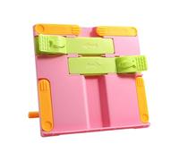 Desktop ABS Reading Stand with Page Clip Extendable Adjustable Textbook Stand for Books Novel Notebooks and Tablets Ergonomic Reading