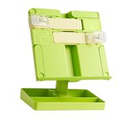Desktop ABS Reading Stand with Page Clip Extendable Adjustable Textbook Stand for Books Novel Notebooks and Tablets Book Rest