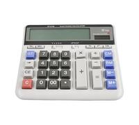 Desktop Accounting Calculator with 12-Digit Extra Large LCD Display, Accountant Calculator for Big Buttons, Battery & Solar Dual Power Supply for Office Business Home Daily Use