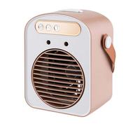 Desktop Air Conditioning Fan, With 3 Speed Personal Cooling System, 20x15.5x11.2cm, Portable Air Conditioner, Mini Misting Ac Unit, Adjustable Airflow Device, For Home Office Bedroom Desk