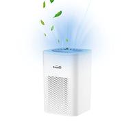 Desktop Air Purifier Portable USB Air Purifiers with HEPA Filter for 323sq.ft Office Bedroom Home, Effectively Removes Pollutants, Cigarette Smoke, Odor, Super Quiet Powered by USB No Adapter（White)