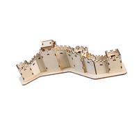 Desktop Architectural Decor Model Showing Great Wall Structure, Wooden Layered Detail and Compact Display Value for Study Rooms and Shelves Great Wall Model Wooden Architecture Puzzle Building Display