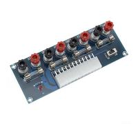 Desktop ATX Power Supply Board XHM229 with 24 Pin Port, Four Output Rails Including Overcurrent Protection Fuses and Power Output Indicator Module