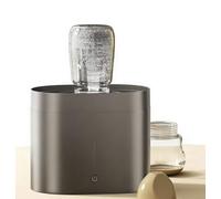 Desktop Automatic Cup Washing Machine, 1.6L Electric Glass Rinser for Tea & Coffee Cups, Fountain Style Flushing Cleaner, Portable Kitchen Tool for Bar & Home, Saves Time & Water