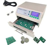 Desktop Automatic Reflow Oven with Infrared Heater for PCB Board SMD SMT BGA Rework, 800W/1500W/2500W Soldering Machine