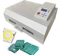 Desktop Automatic Reflow Oven with Infrared Heater for PCB Board SMD SMT BGA Rework, 800W/1500W/2500W Soldering Machine