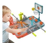 Desktop Basketball Game | Kid's Mini Basketball Toy Kit | Mini Tabletop Games with Timer Function for School, Home, Team Building, Travel, Parties