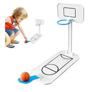 Desktop Basketball Tabletop Game Set Mini Toy, Office Desk Entertainment Challenge, Interactive Finger Sports Challenge, Home Party Family Entertainment Gift for Adults Kids
