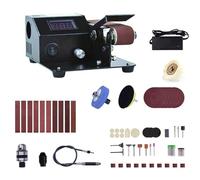 Desktop Belt Sander, 13000rpm Smart Knife Sharpener, Multifunctional Polishing Grinding Engraving Edging Machine, Angle Adjustable