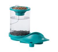 Desktop Betta Fish Tank - Self-Sustaining Quiet Fish Bowl With Filter System - Self-Sustaining Fish Tank With Aquarium Aquaponic Ecosystem for Fish Store, Home, Workplace, Apartment