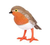 Desktop Birds Statue - 5.2x5.8cm Tabletop Ornament Realistic Bird Statue Animal Model | Wear Resistant Exquisite Educational Colorful Robin Bird Model For Home, Shop, Hotel, Restaurant