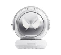 Desktop Bluetooth Speaker with Light, Creative Portable Bass Speaker, Bluetooth 5.3, Bassup, Wireless, Type-C Powered Plug & Play, Speaker for Home & Offices Desktop (Grey-White