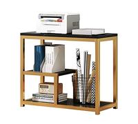 Desktop bookshelf Desktop Storage Organizer Display Shelf Book Rack - Office Desk Bookshelf, Desktop Bookshelf Organization Rack, Wood Metal Storage Display Organizer Shelf, for Office Living Room Kit