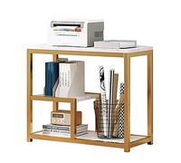 Desktop bookshelf Desktop Storage Organizer Display Shelf Book Rack - Office Desk Bookshelf, Desktop Bookshelf Organization Rack, Wood Metal Storage Display Organizer Shelf, for Office Living Room Kit