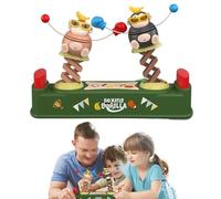 Desktop Boxing Game, Interactive Table Boxing Set, 10.24x5.31x2.76 inches Multiplayer Indoor Sports Playset, Hand Motor Skills Toy for Family Fun, Kids and Boys
