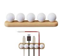 Desktop Cable Organizer - Desktop Cable Organizer | 4 Slot Data Cable Organizer, Creative Wire Organizer for Nightstand, Cable Organizer