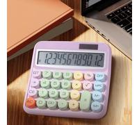 Desktop Calculator 12 Digits Extra Large LCD Sample Large Number Accounting Calculator with Giant Battery Daily Use in Office, Business and Home