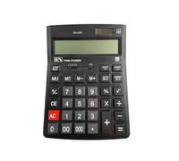 Desktop Calculator for Accounting 14-Digit Extra Large LCD Display Accountant Calculator with Big Buttons Battery & Solar Dual Power Supply for Office Business Finance Home Daily Use