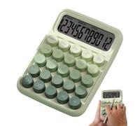 Desktop Calculator - Standard 12 Digit Basic Calculator, Battery Desk Calculators, Large Easy Press Buttons - Colour Design of De Calculator Saddle