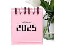 Desktop Calendar 2024-2025 | Monthly Desktop Standing Calendar from Aug. 2024 to Dec. 2025 - Writable Flipping Academic Year Desk Calendars for Home School, Clear Printing