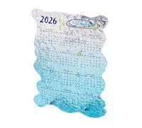 Desktop Calendar 2026 - Acrylic Clear Art Planner - 12-Month Desktop Calendar - Home School Dorm Room Study Planning Scheduling Decoration