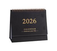 Desktop Calendar, 2026 Monthly Desktop Calendar Pad, Planner Decorative for Planning Date Daily Check-in Students Teachers Managers Study Room Office School Dorm Cafe