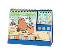 Desktop Calendar - Capybara Design Monthly Planner Practical Desk Calendar 2026 | 2026 Taboo Calendars for Women, Students, Home, Office, Dorm, School, Bedroom,