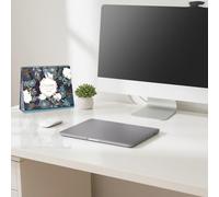 Desktop Calendar for Easy Organizing - Monthly Desk Pad Calendar Decor | Floral Organizer Tool for Work Offices Home Classroom Fridge Teacher Family Women Kids