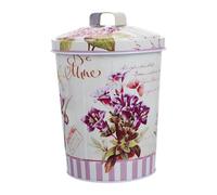 Desktop Candy Box Iron Storage with Lid Large Capacity for Snacks Cookies and Nougat Suitable for Home Living Room Use