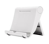 Desktop Cell Phone Holder - Adjustable Folding Phone Holder Tablet Desk Stand For Most Mobile Phones | PP Material Wide Angle Portable Accessory | Out