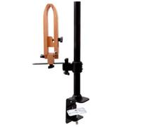 Desktop Clamp Stand Embroidery Holder Sewing Clamp Stitching Clamp Head Arched Metal Support Pole 360 Degree Rotating Joint Suitable for Hand Sewing Detailed Stitching Repair Work Home Crafting