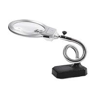 Desktop Classic Magnifie Magnification Real Glass Precision Lens Macular Degeneration Reading Auxiliary Magnifier for Partial Vision Or Anyone