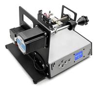 Desktop CNC Coil Winding Machine, Digital Automatic Winder with Memory, 120-900rpm Auto-Wire Alignment for Enameled & Solder Wire