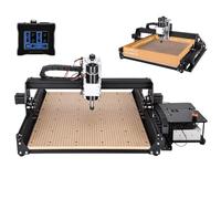 Desktop CNC Router Machine for Wood and Metal Engraving, High-Power Milling and Cutting Tool for Woodworking, Plastic, and Acrylic Projects