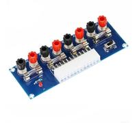 Desktop Computer ATX Adapter Board XHM229 Power Supply Module with Four Output Groups and Ground Connection Binding Posts