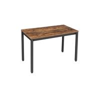 Desktop Computer Desk, Rustic Brown