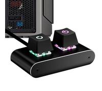 Desktop Computer External Remote Home, Aluminum Desktop Machine External Control, Light Shot Activation Switches for Professional Coffee Enthusiasts C
