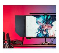 Desktop Computer Monitor Hood,Computer Displayshading Side Panel,Foldable Anti-Glare Video Monitor Hood Sunshade Sunhood, Support 180° Adjustment Angle, for 24-27-inch Laptops(Left side (single))