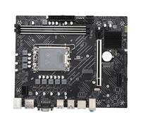 Desktop Computer Motherboard,DDR4 ATX Memory Mining Graphics Card,PCIe4 X16 Slot PC Main Board for Core 12 13 Gen CPU (H610 Motherboard+8GB X 2 Memory kit)