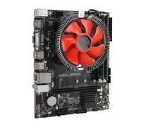Desktop Computer Motherboard Kit, 4-Core 8-Thread Double Channel 8G DDR3 Memory M.2 PCI E 16X Slot NGFG NVME DDR3 1600/1333/1066 MHZ Power Mainboard for I7 4770 Processor
