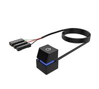 Desktop Computer Power Switch,LITROK External Remote Start PC Motherboard Power On Off Switch Button Extension Cable