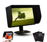 Desktop Computer Screen Hood,LCD LED Video Monitor Hood Sunshade Sunhood,Foldable Laptop Sun Shade,That Provides Privacy and Protection, Fits Virtually All 17" To 27" Laptops